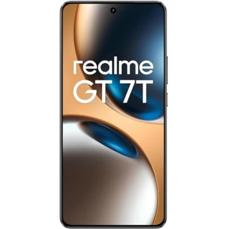 Realme GT 7T 5G, Smartphone mit 12 GB RAM, 256 GB Speicher, 50 MP Dual-Kamera, AMOLED-Display, Gelb (Racing Yellow), Dual-SIM – Bild 2