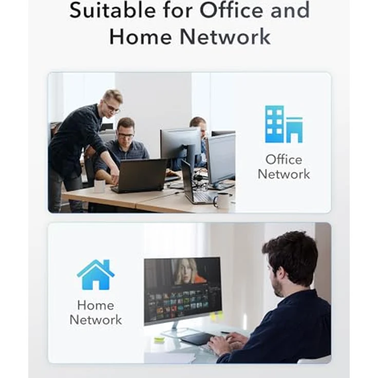 Cudy HS105, 5-Port 2,5 Gigabit Netzwerk Switch mit automatischer Geschwindigkeits- und Duplexerkennung, Schwarz – Bild 7