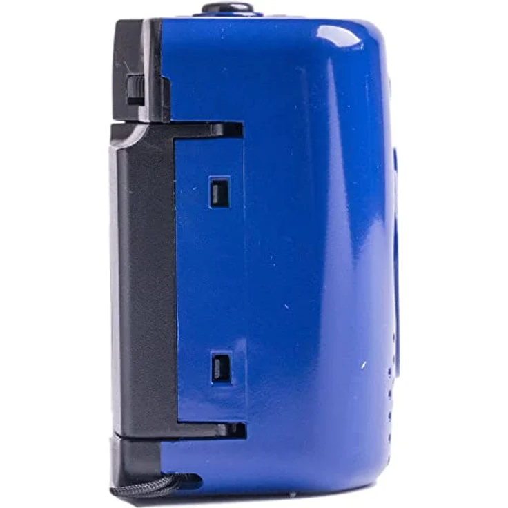 KODAK M38-35mm Wiederaufladbare Kamera - Hochwertiges Objektiv, Integrierter Blitz, AA-Batterie - Blau – Bild 5