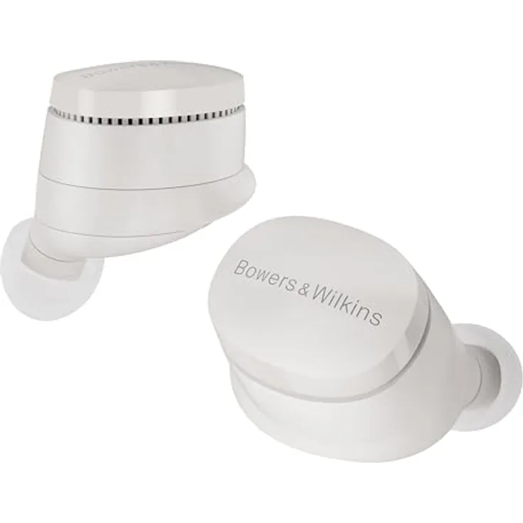 Bowers & Wilkins Pi6 kabellose True Wireless Noice Cancelling Kopfhörer mit Bluetooth, aptX, aktivem Noise Cancelling - Cloud Grey