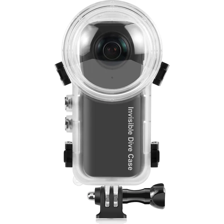 PULUZ PU977T Panorama-Sportkamera-Tauchgehäuse, wasserdicht bis 50 m, 360-Grad-Sicht für Insta360 X4