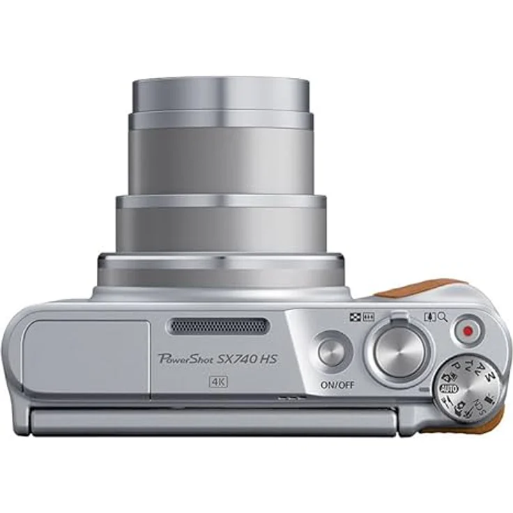 Canon PowerShot SX740 HS Lite Edition Digitalkamera, 20,3 MP, 40-Fach optischer Zoom, 4K Ultra HD, WLAN, Bluetooth, Silber – Bild 3