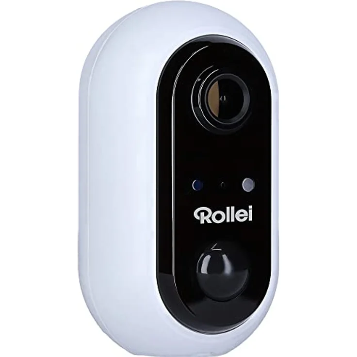 Rollei Überwachungskamera Wireless Security Cam 1080p, kabellose Überwachungskamera mit Full-HD Auflösung und App Steuerung. Geschützt nach IP64 – Bild 1