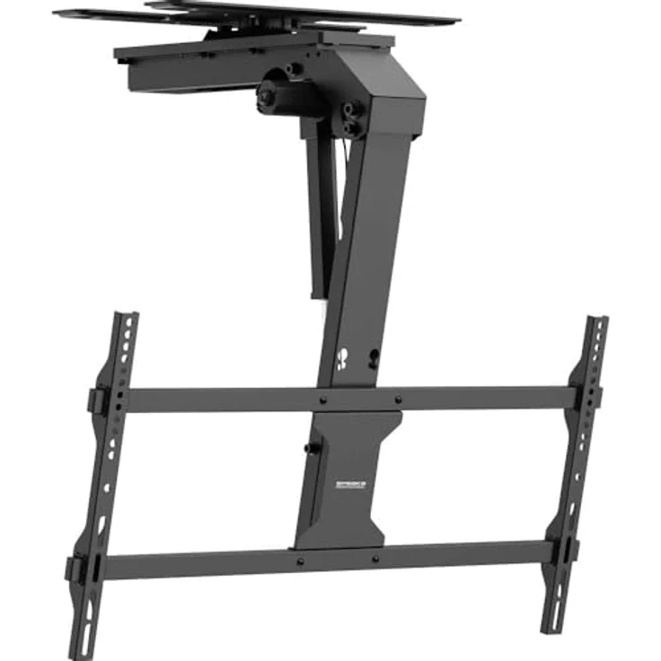 SpeaKa Professional SP-TVCM-570 TV-Deckenhalterung, elektrisch motorisiert, schwenkbar & neigbar für 32-86 Zoll Fernseher, bis 45 kg – Bild 1