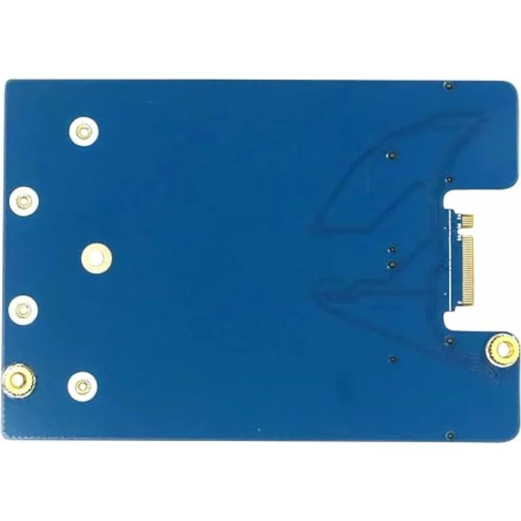 ODROID M.2 4x1-Karte für ODROID-H4-Serie, vier M.2 PCIe Gen 3 x1 Anschlüsse, vorinstallierte M.2-Schrauben – Bild 2