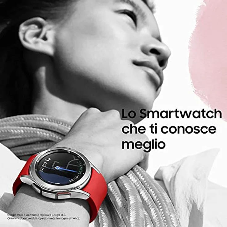 Samsung Galaxy Watch4 Classic, Runde Bluetooth Smartwatch, Wear OS, drehbare Lünette, Fitnessuhr, Fitness-Tracker, 46 mm, Silver (Deutche Version) [EU Version] – Bild 4