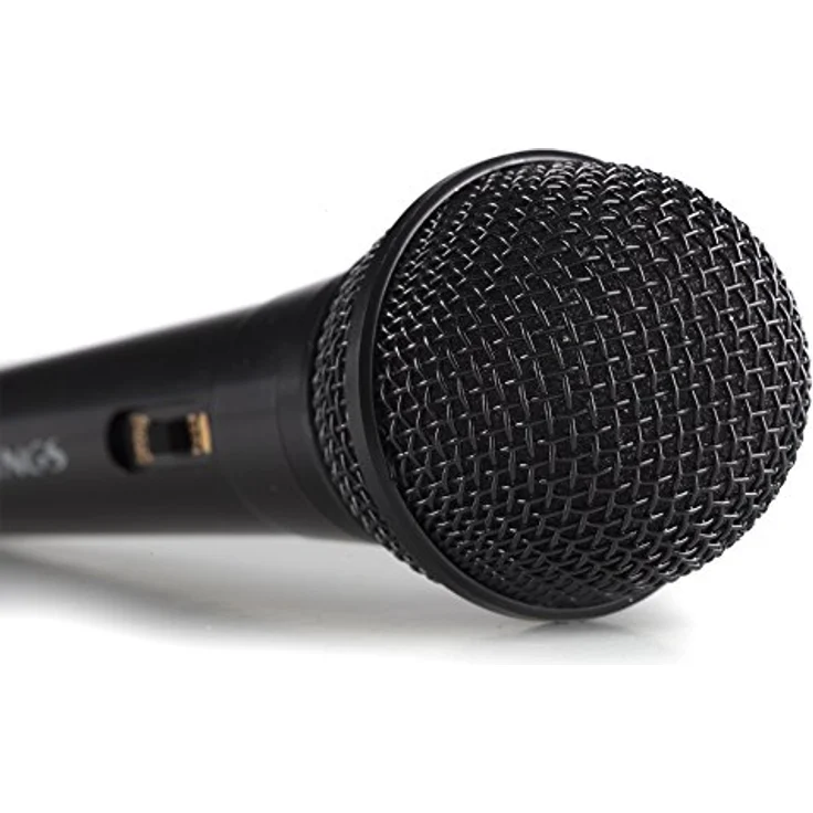 NGS Singer Fire Karaoke Microphone Verkabelt Schwarz - Mikrofone (Karaoke Microphone, -73 dB, 80-12000 Hz, Unidirektional, 600 Ohm, Dynamisch) – Bild 7