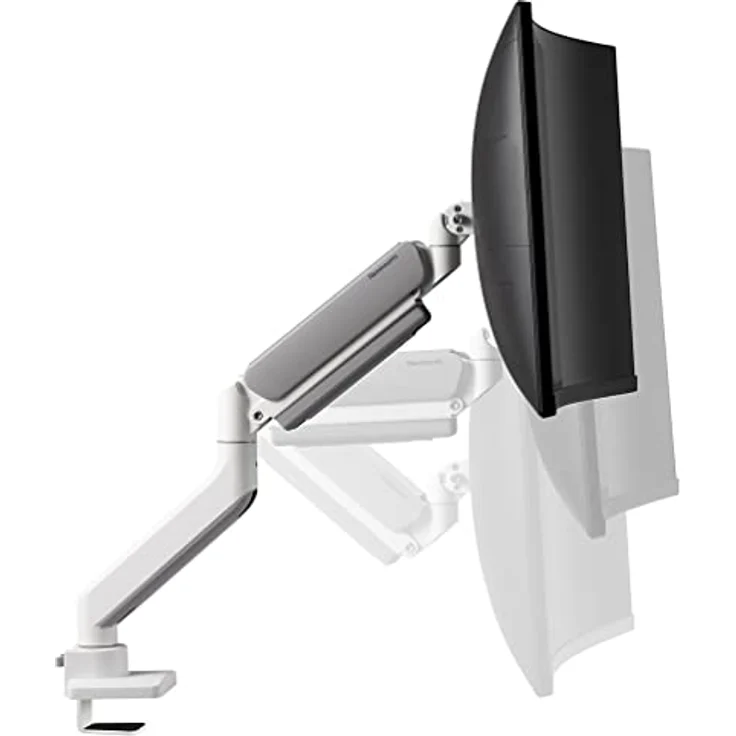 Neomounts Newstar Desk Mount 1 Screen (Topfix Clamp & Grommet), TV-Halterung mit 15 kg Höchstgewichtskapazität, für 17-42 Zoll Bildschirme, schwarz (W127221959) – Bild 4