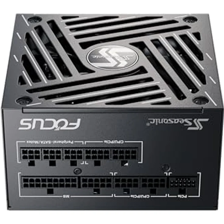 Seasonic Fokus GX ATX 3 (2024) - 1000W Schwarz, Effiziente Stromversorgung mit intuitiver Bedienung – Bild 5