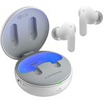 LG TONE Free DT90Q In-Ear Bluetooth Kopfhörer mit Dolby Atmos-Sound, MERIDIAN-Technologie, ANC (Active Noise Cancellation) & UVnano+, Weiß [Modelljahr 2022]