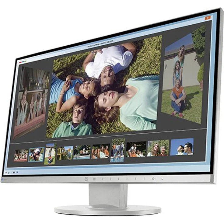 EIZO FlexScan EV2450-GY 60,4 cm (23,8 Zoll) Ultra-Slim Monitor (DVI-D, HDMI, D-Sub, USB 3.1 Hub, DisplayPort, 5 ms Reaktionszeit, Auflösung 1920 x 1080) grau, IPS-Technik, 1mm Gehäuserahmen, 178° Blickwinkel – Bild 5