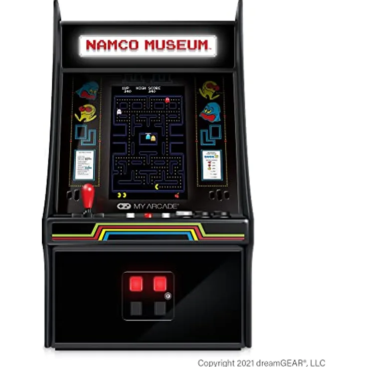 My Arcade MINI PLAYER 10", BANDAI NAMCO™ MUSEUM HITS mit 20 klassischen Spielen
