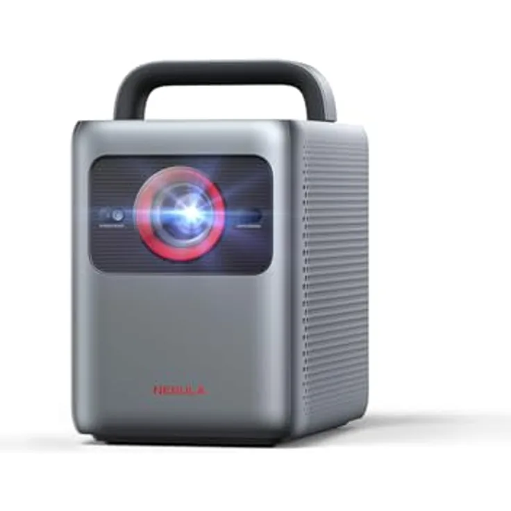 NEBULA Cosmos 4K SE Smart-Beamer, 4K High-Brightness-Projektor mit Dolby Vision, 200" Großbildschirm, 1.800ANSI Lumen Helligkeit, HybridBeam, Optimierte Bildqualität, Google TV, Offizielles Netflix