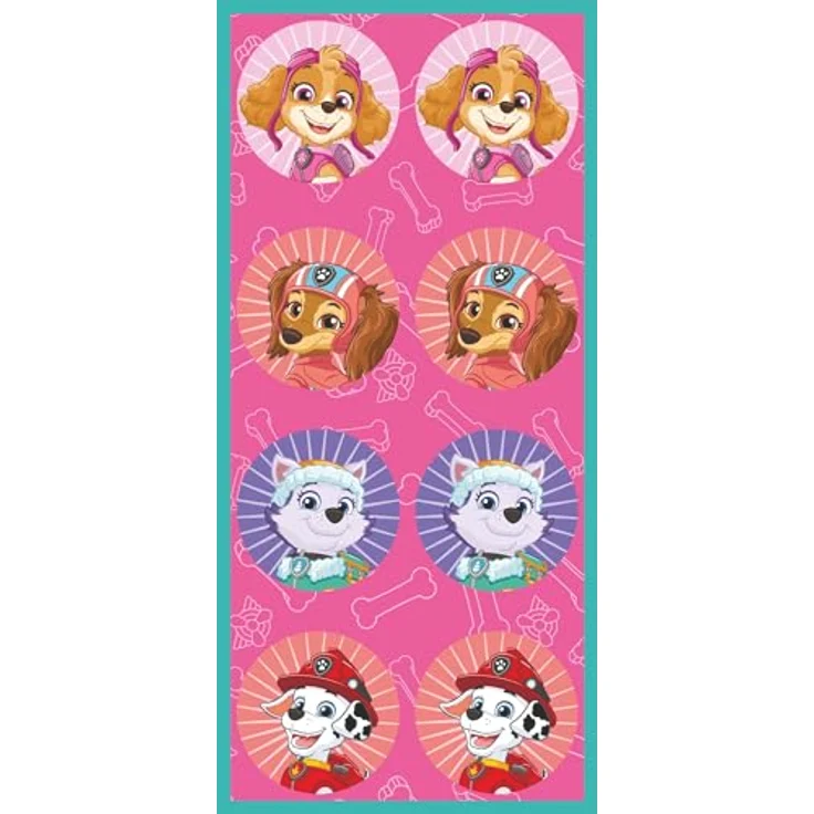 Trust Nouna Wireless Kopfhörer Paw Patrol, Rosa, faltbares Design, integrierter Lautstärkeregler, kabellos und kabelgebunden – Bild 16