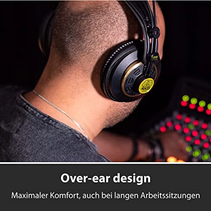 AKG K240 STUDIO Professioneller, halboffener Over-Ear-Kopfhörer – Bild 2