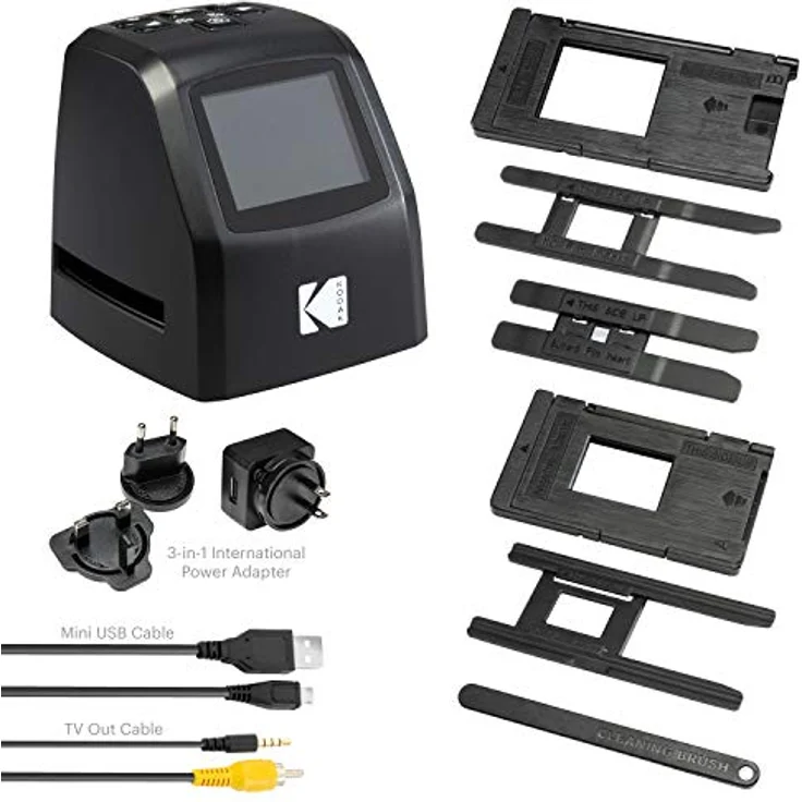 Kodak Mini Digital Film Scanner Filmscanner 14 Mio. Pixel Durchlichteinheit, Integriertes Display, Digitalisierung ohne PC (RODFD20) – Bild 7