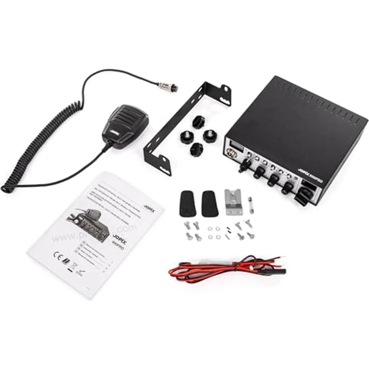 PNI JOPIX 900PRO 40CH CB-Funkstation, AM/FM, 4W, ASQ, 12-24V – Bild 9