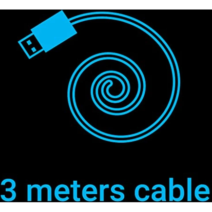 Sandberg Streamer USB Clip Microphone, Omnidirektionales Lavalier Ansteckmikrofon für Computer Laptops, USB-A, Plug & Play, Kabelmikrofon mit Clip, Online-Meetings Gaming Video Recording Streaming – Bild 3