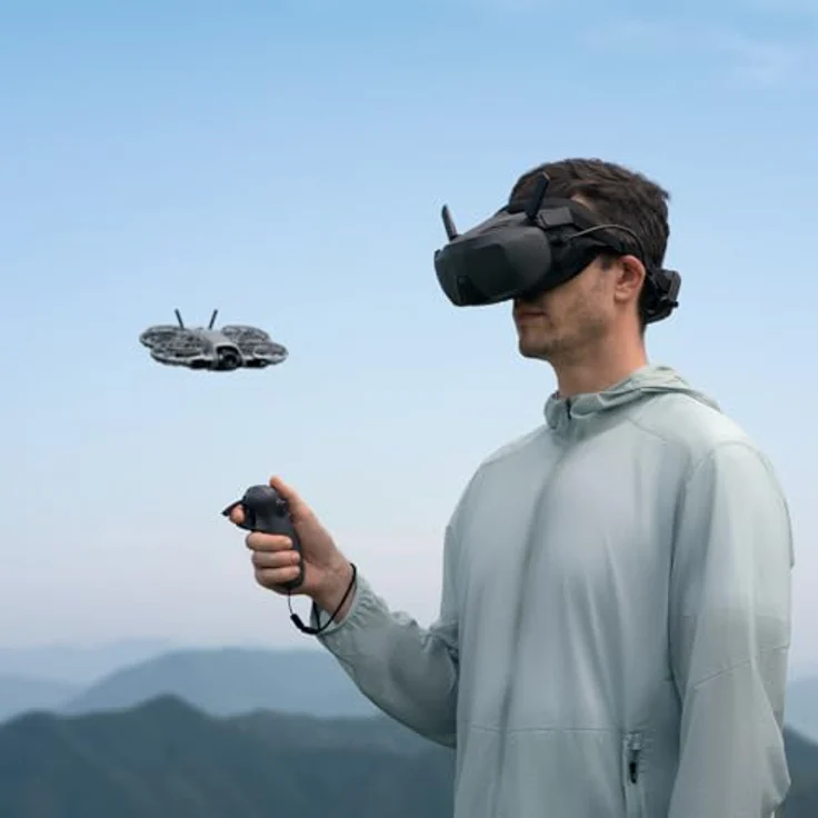 DJI Neo 2 Motion Fly More Combo, 4K Ultra HD Drohne mit omnidirektionaler Hinderniserkennung, DJI Goggles N3, DJI RC Motion 3, 3 Akkus und Ladestation – Bild 11