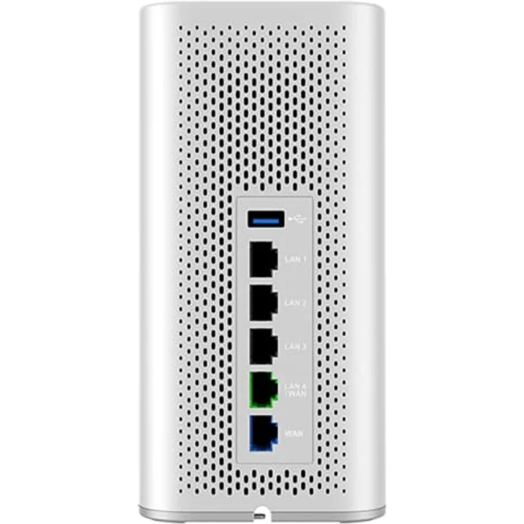 Grandstream Gigabit Router GWN7062, Wi-Fi 6, 1,77 Gbit/s, Dualband, Schwarz – Bild 4