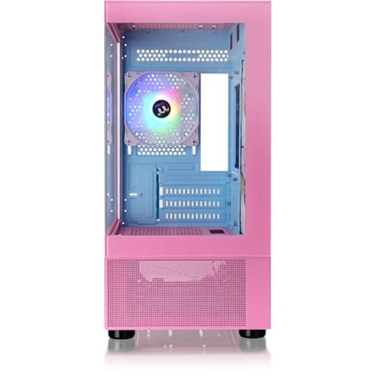 Thermaltake View 170 TG ARGB Micro Chassis Bubble Pink - Tempered Glass, RGB Lüfter, Mainboard-Kompatibilität – Bild 2
