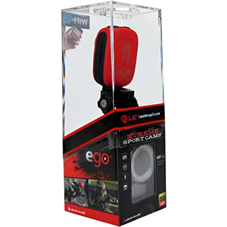 Liquid image Action Cam Ego rot – Bild 5