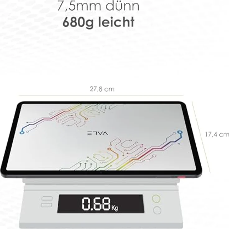 VALE V12E-LTE-8128 Tablet in Schwarz | 12" 2K IPS Display | Octa-Core Prozessor | 8 GB RAM | 128 GB eMMC | 8 MP Kamera | Android 13 (LTE) - Preisvergleich – Bild 5