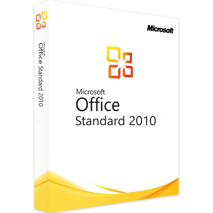 Microsoft Office 2010 Standard, Büroanwendungssuite für Windows mit Word, Excel, PowerPoint und Outlook