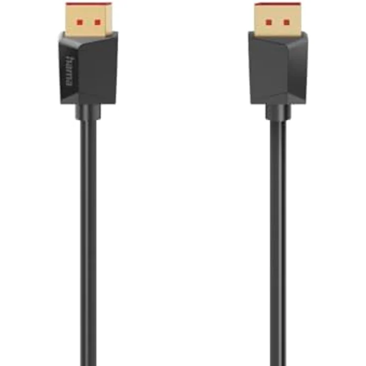 Hama DisplayPort-Kabel, DP 2.1, Ultra-HD 8K, 40 Gbit/s, 2,00 m – Bild 2