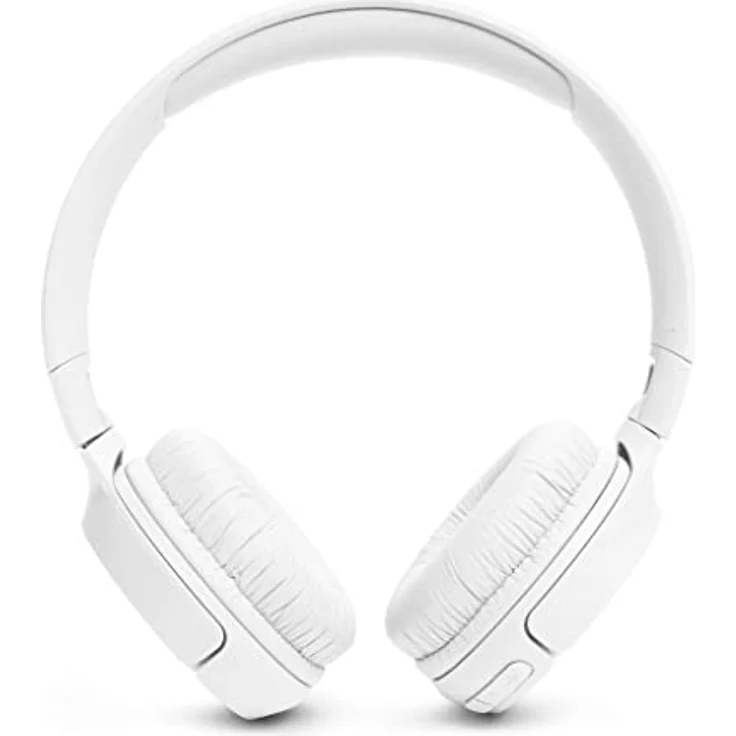 JBL Tune 520BT Wireless On-Ear Kopfhörer – Mit JBL Pure Bass Sound, Bluetooth und leichtem, faltbarem Design – Bis zu 57 Stunden Musikwiedergabe – Weiß – Bild 2