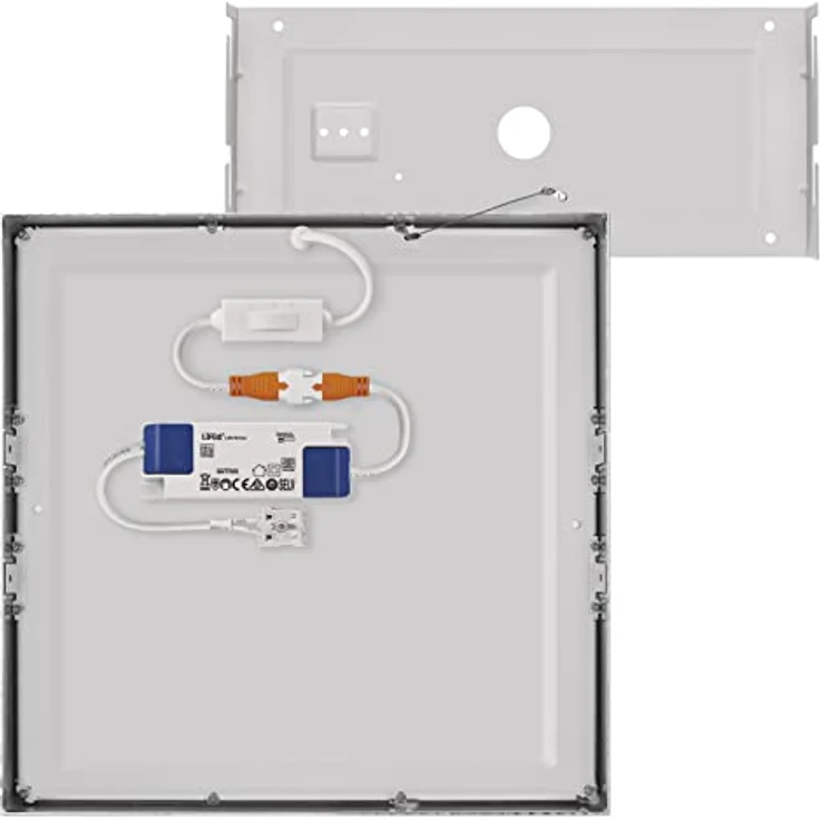 EMOS LED Panel 28,5 W, quadratische 2700 lm Deckenleuchte, Wandleuchte 30 cm, 3 einstellbare Lichtfarben warmweiß-neutralweiß (3000/3500/4000K) – Bild 3