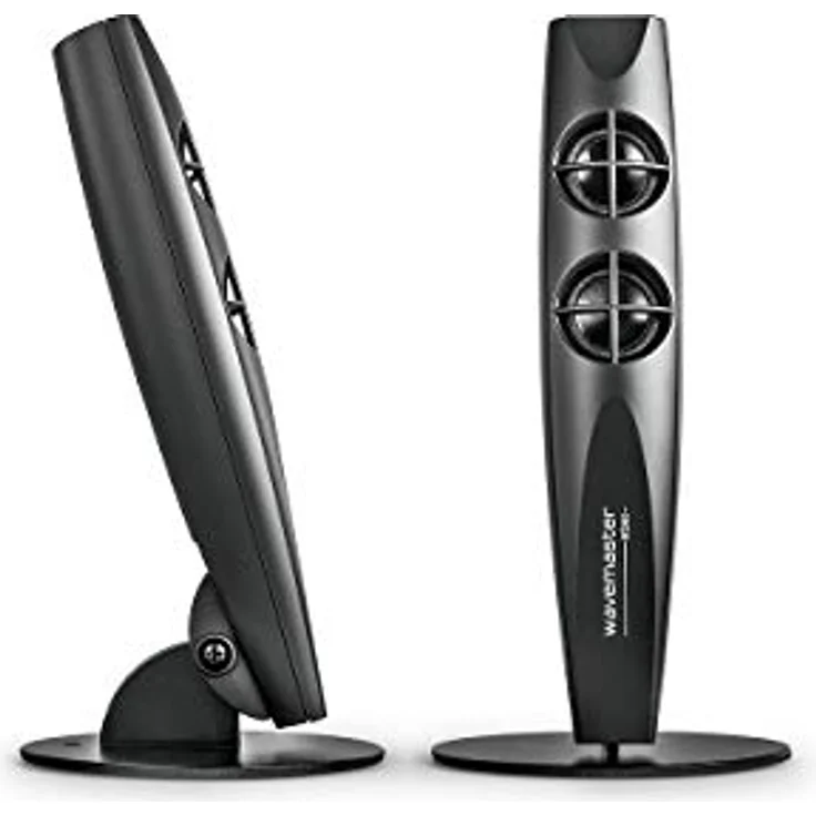 Wavemaster STAX 2.1 Lautsprecher System (46 Watt) Aktiv-Boxen für TV-Tablet-Smartphone-PC schwarz (66201) – Bild 4