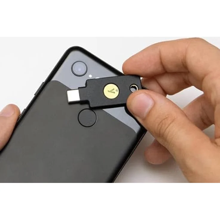 Yubico - Security Key C NFC - Schwarz - Sicherheitsschlüssel für Zwei-Faktor-Authentifizierung (2FA), Anschluss über USB-C und NFC - FIDO-Zertifiziert – Bild 5