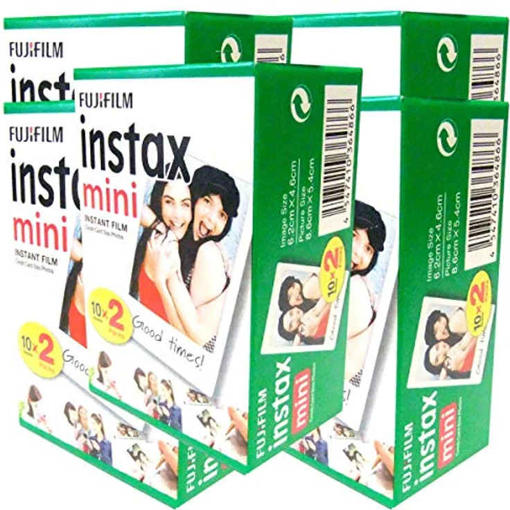 Fujifilm Color Sofortbildkamera Instax Mini (100 Fotos), Farbe: Fujifilm – Bild 1