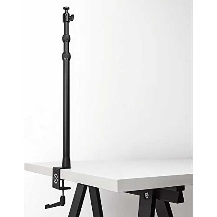 Elgato Master Mount L - Tischklemme mit ausfahrbarer Stange auf bis zu 125 cm, ¼-Zoll-Gewinde, Belichtung, Kameras und Mikrofone befestigen, perfekt für Streaming, Videokonferenzen und Studios – Bild 2
