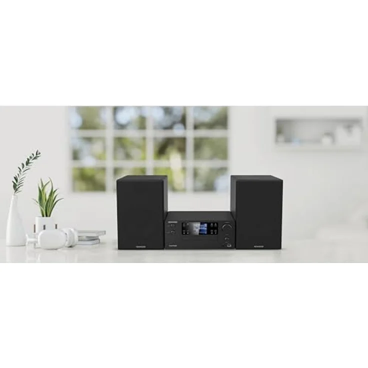Kenwood M-9500S-B, Smart Micro Hi-Fi System mit Internetradio, DAB+, Bluetooth Audio-Streaming und 100 W RMS Leistung, Schwarz – Bild 4