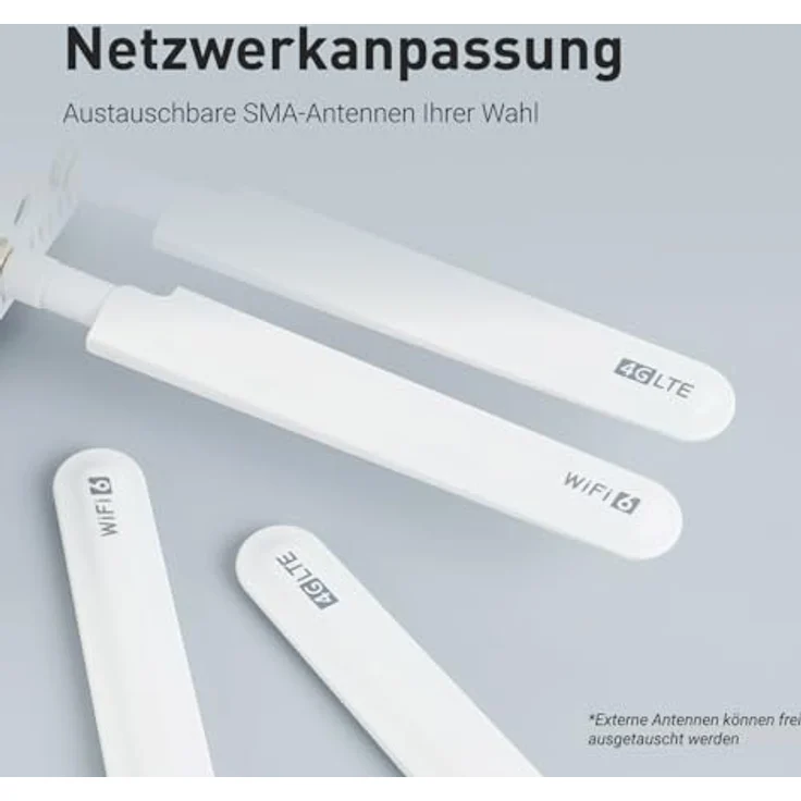 GL.iNet GL-X2000 4G LTE Wi-Fi 6 Router, 2976 Mbit/s, 2x Nano-SIM, multibandfähig, kompakte Größe 141x86x36 mm – Bild 6