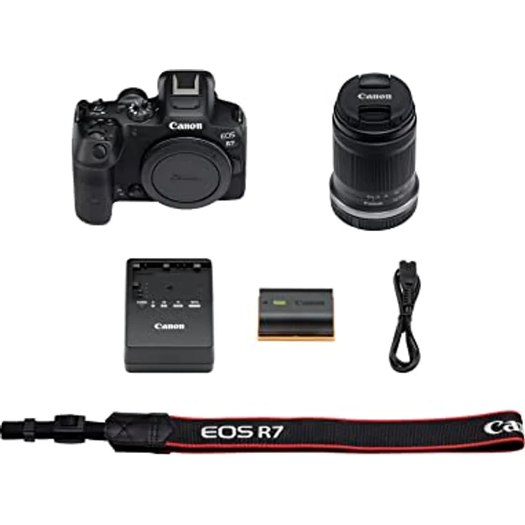 Canon EOS R7 Kamera spiegellose Camera + RF-S 18-150mm F3.5-6.3 is STM Objektiv (DSLR Upgrade, Hybridkamera, 4K/30p Videoaufnahmen, bis zu 15 B/s, WLAN) schwarz – Bild 5