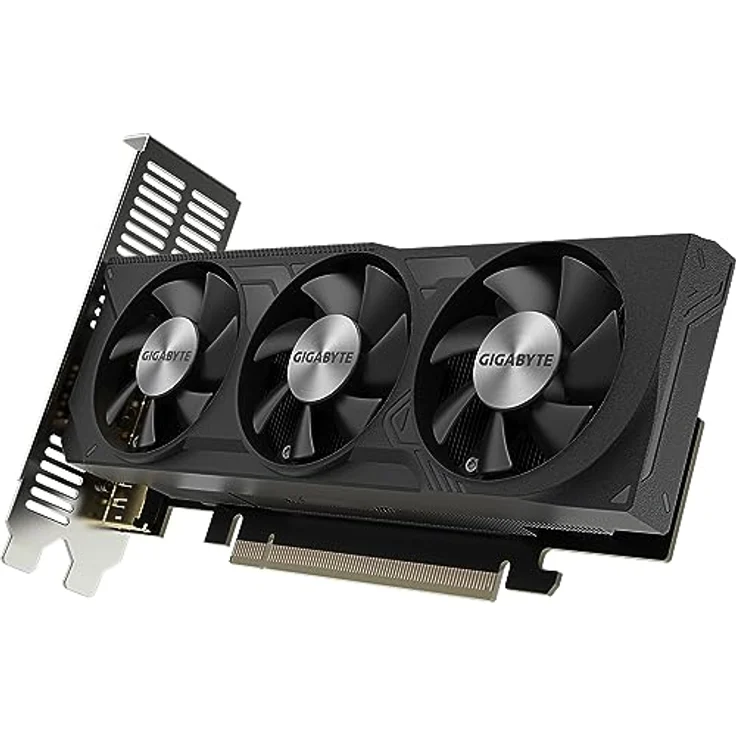 Gigabyte NVIDIA GeForce RTX 4060 OC Low Profile Graphics Card - 8GB GDDR6, 128-bit, PCI-E 4.0, 2475MHz Core Clock, 2x DP 1.4, 2x HDMI 2.1a, NVIDIA DLSS 3,  von Gigabyte - GV-N4060OC-8GL - Effektive Wärmeableitung und hohe Leistung – Bild 4