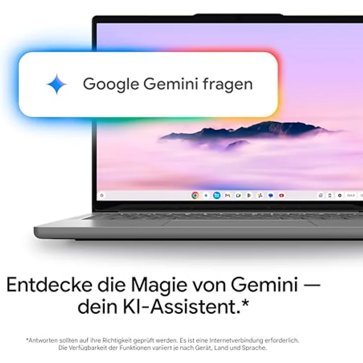 ASUS Chromebook CX3, 14" FHD Notebook mit Intel Core 3 N355, 8 GB RAM, 128 GB SSD, Grau – Bild 7