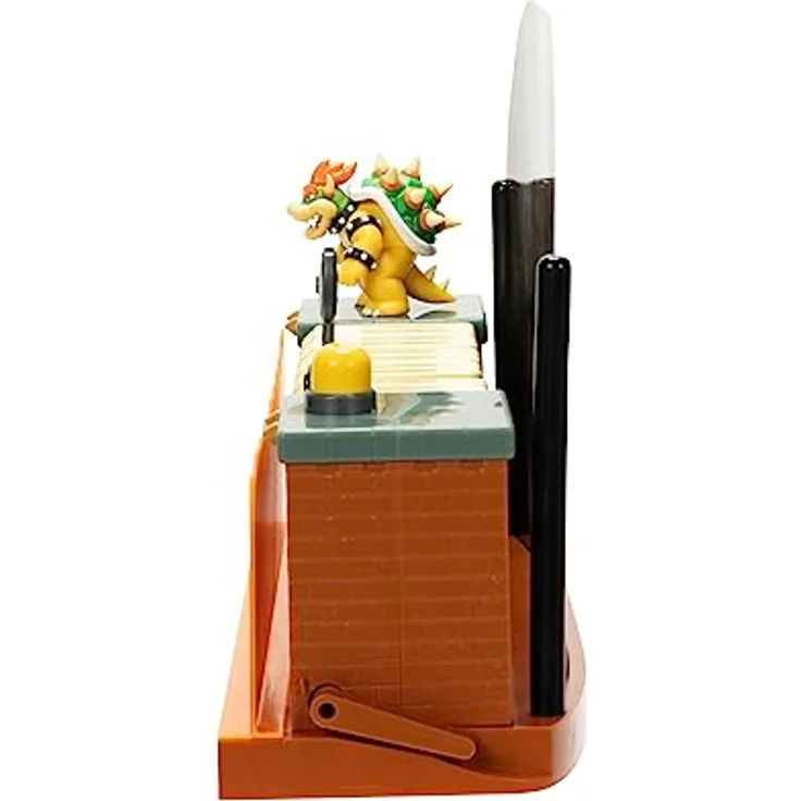 Nintendo Super Mario Deluxe Spielset - 6cm Bowser Playset – Bild 3