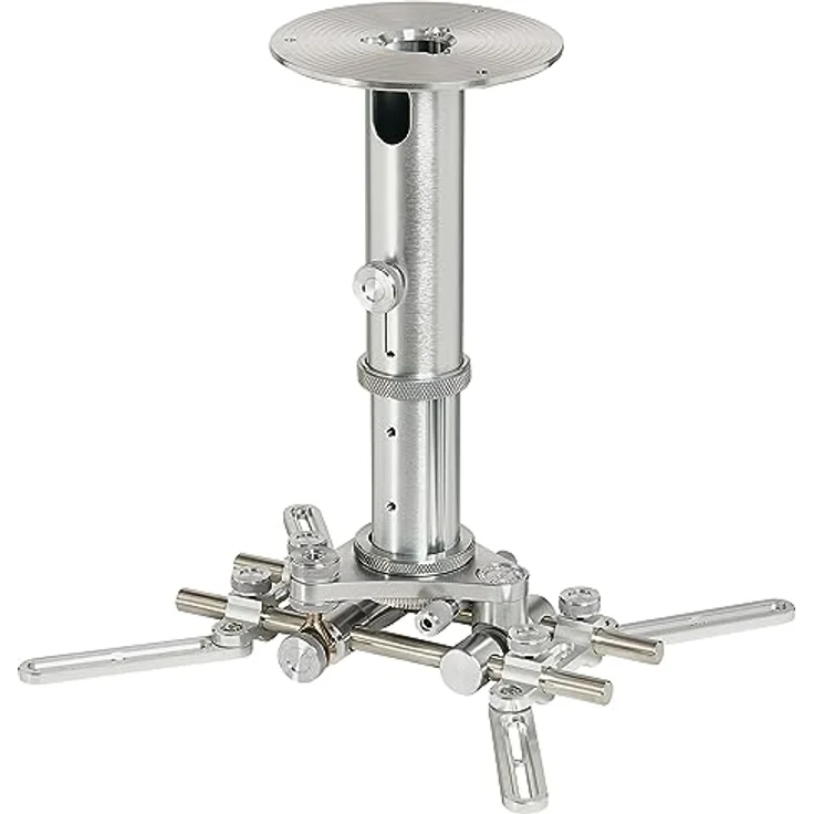 Celexon Beamer-Deckenhalterung MultiCel LuxusLine OMG-1000 S (Decke), Beamer Halterung, Silber – Bild 3
