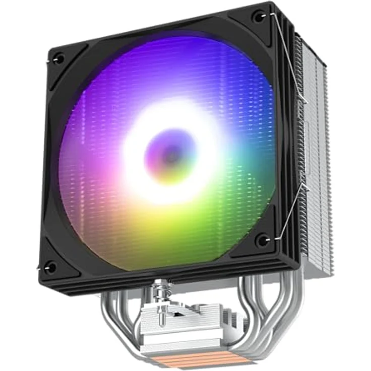 Zalman CNPS9X Optima2, CPU Kühler mit TDP 180W, 4 Heatpipes, 155 mm, Schwarz – Bild 3