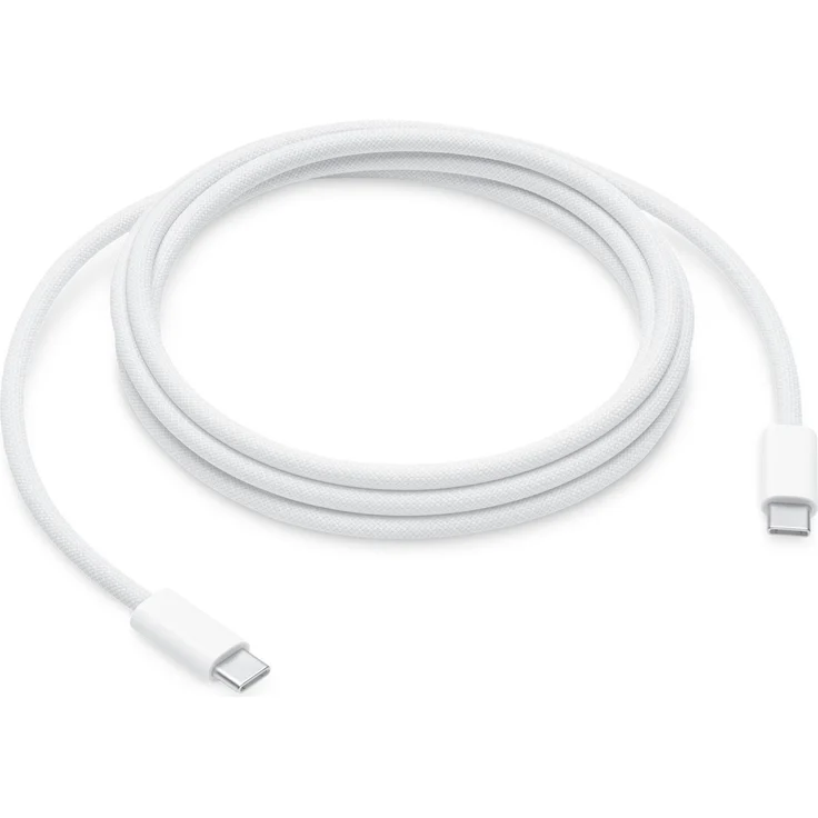 Apple MYQT3ZM/A USB Kabel 2 m USB C Weiß, Ladekabel mit 240 Watt und Datenübertragungsfunktion