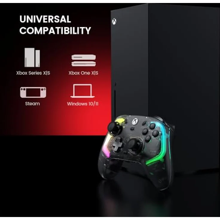 Gamesir Controller K1 kabelgebunden schwarz RGB XBOX, Gamepad mit Hall-Effekt-Technologie – Bild 7