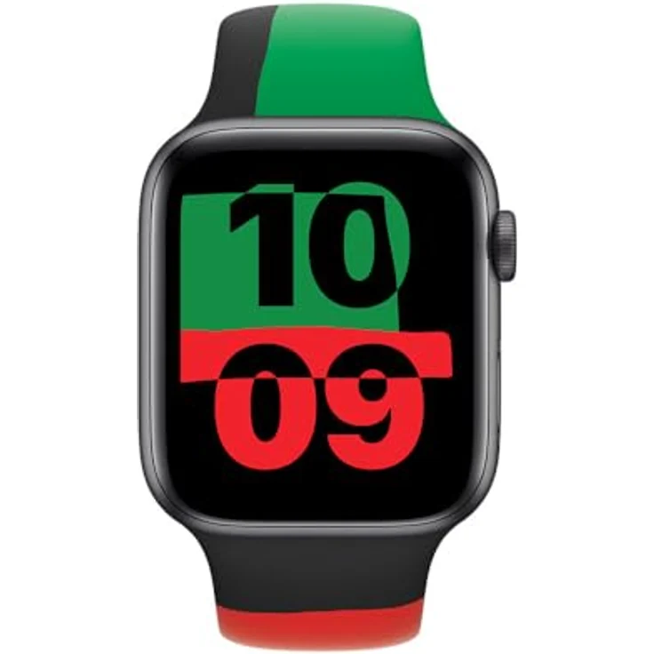 Apple Watch Band - Sportarmband - 44 mm - Black Unity - S/M – Bild 3