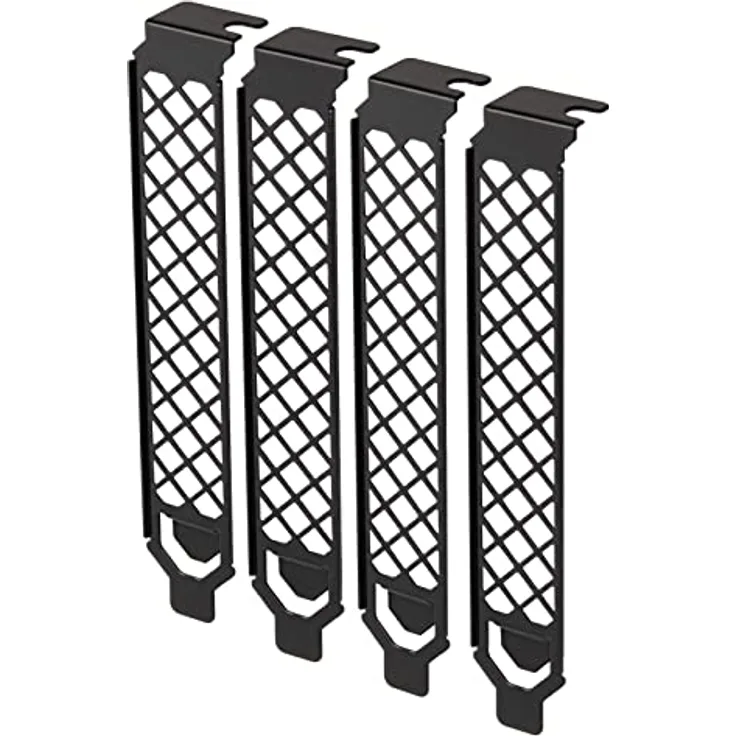 Silverstone SST-AEROSLOT2B - Aeroslots Gen 2 Belüftete Erweiterungssteckplatzabdeckungen, schwarz