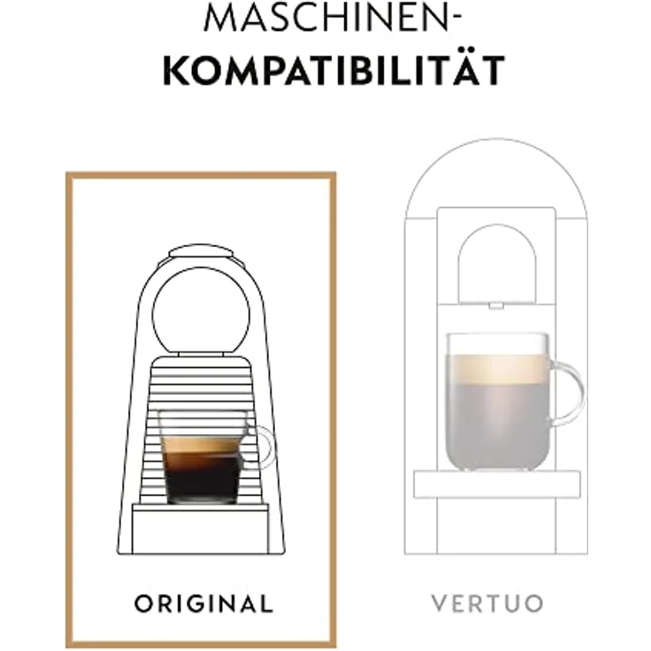 Nespresso ORIGINAL Vienna Lungo, Mittlere Röstung, 100 Kaffeekapseln, kompatibel mit ORIGINAL Kaffeemaschinen – Bild 3