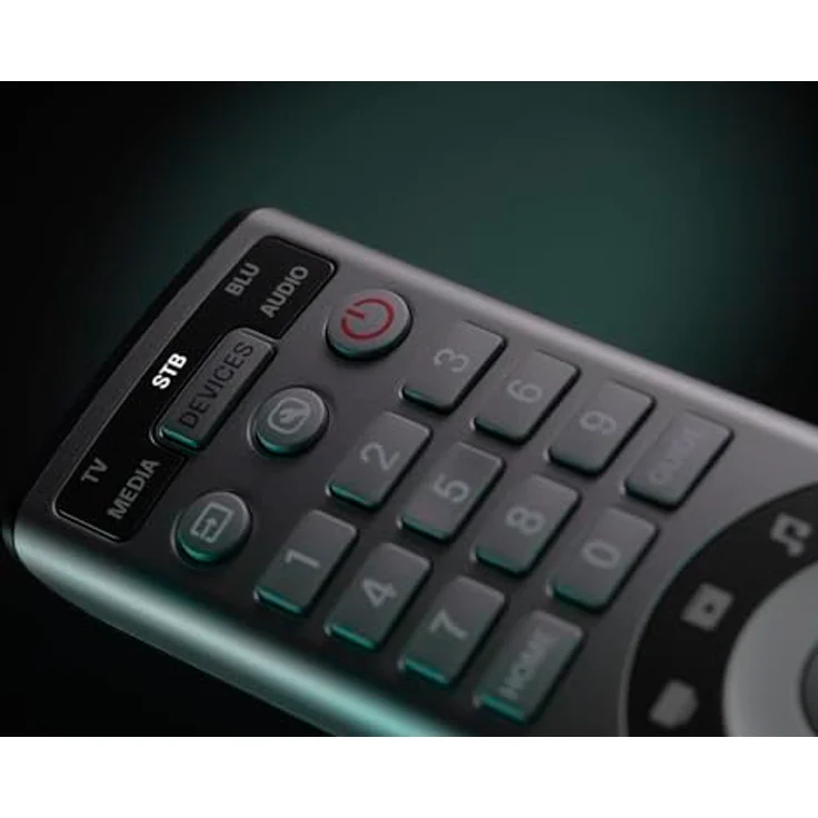 ONE FOR ALL Smart Control Pro 5 (URC7956), Universal Fernbedienung für bis zu 5 Geräte mit Lernfunktion, App-Steuerung und Schnellzugriffstasten für Streaming-Dienste – Bild 7