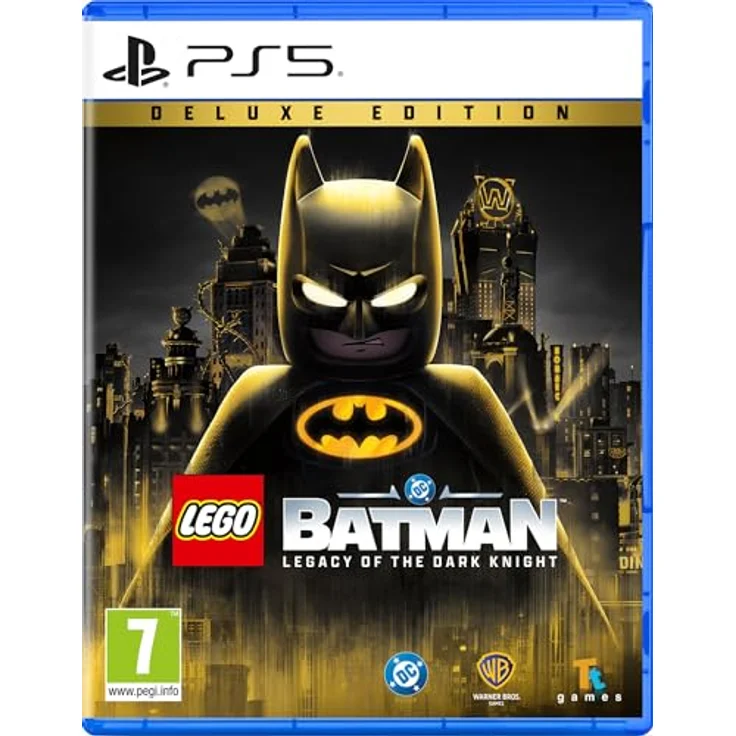 Warner Bros LEGO Batman: Das Vermächtnis des Dunklen Ritters Deluxe Edition, PS5 Spiel mit früherem Zugriff und zusätzlichen Sammlungen – Bild 1